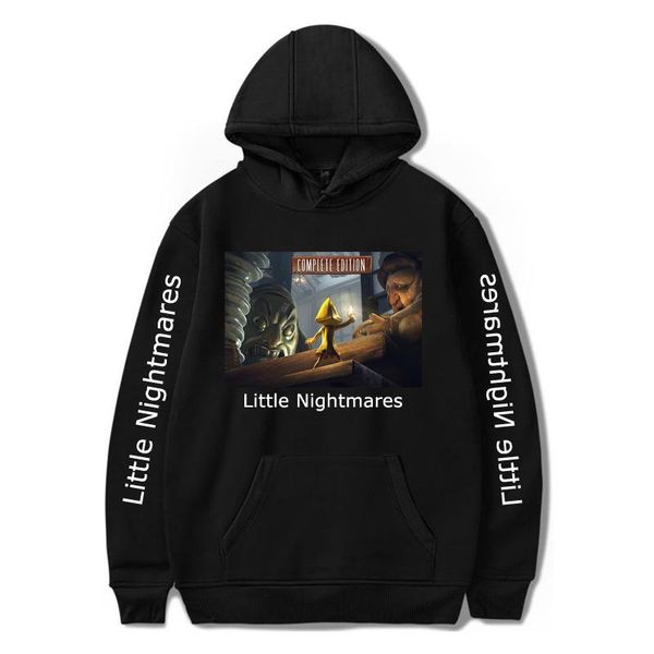 men's hoodies & sweatshirts game little nightmares cool men/women hip hop hoodie streetwear harajuku casual cartoon hooded clothes, Black
men's hoodies & sweatshirts game little nightmares cool men/women hip hop hoodie streetwear harajuku casual cartoon hooded clothes, Black