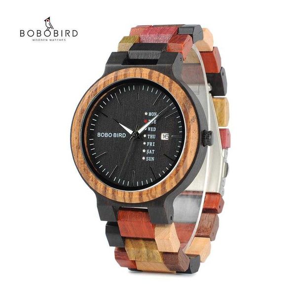 bobo bird couple watch luxury brand wood timepieces week date display quartz watches for men women drop oem 210728, Slivery;brown
bobo bird couple watch luxury brand wood timepieces week date display quartz watches for men women drop oem 210728, Slivery;brown