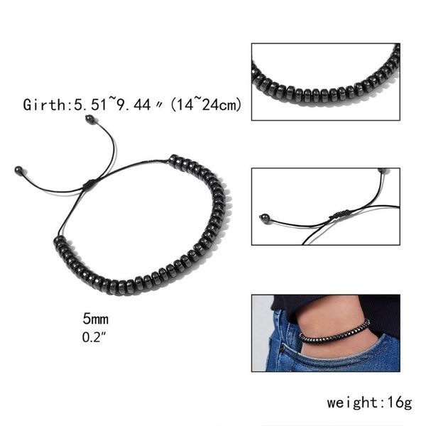 charm bracelets bx0b black obsidian bracelet stress anxiety relief bangle adjustable drainage jewelry gift, Golden;silver
charm bracelets bx0b black obsidian bracelet stress anxiety relief bangle adjustable drainage jewelry gift, Golden;silver