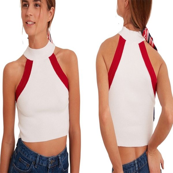women's tanks & camis summer women halter neck mesh y2k fashion vest striped garnish sleeveless fine streetwear s tl3y, White
women's tanks & camis summer women halter neck mesh y2k fashion vest striped garnish sleeveless fine streetwear s tl3y, White
