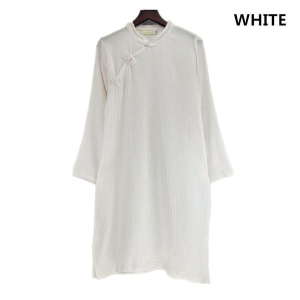 casual dresses autumn spring cotton linen stand collar full sleeves loose straight pure dress women 2021 vintage vestidos plus size 6xl, Black;gray
casual dresses autumn spring cotton linen stand collar full sleeves loose straight pure dress women 2021 vintage vestidos plus size 6xl, Black;gray