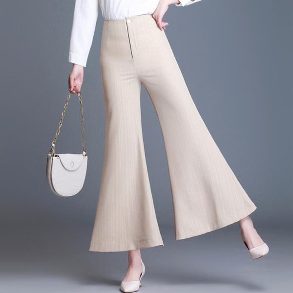 women's pants & capris cropped flared female capri panty wide leg thin big foot loose high waist zipper straight flat summer trousers 6, Black;white
women's pants & capris cropped flared female capri panty wide leg thin big foot loose high waist zipper straight flat summer trousers 6, Black;white