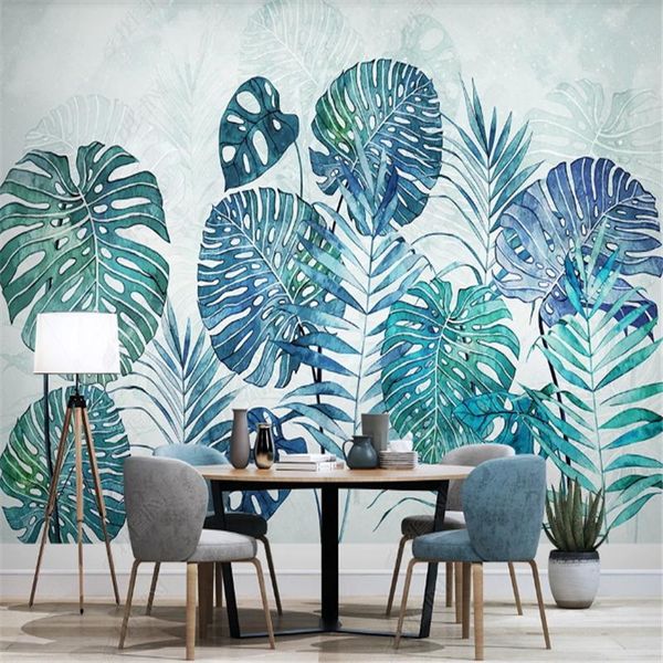 nordic wallpapers for living room tropical plant leaves fresh hand painted watercolor mural tv background wall paper home decor
nordic wallpapers for living room tropical plant leaves fresh hand painted watercolor mural tv background wall paper home decor
