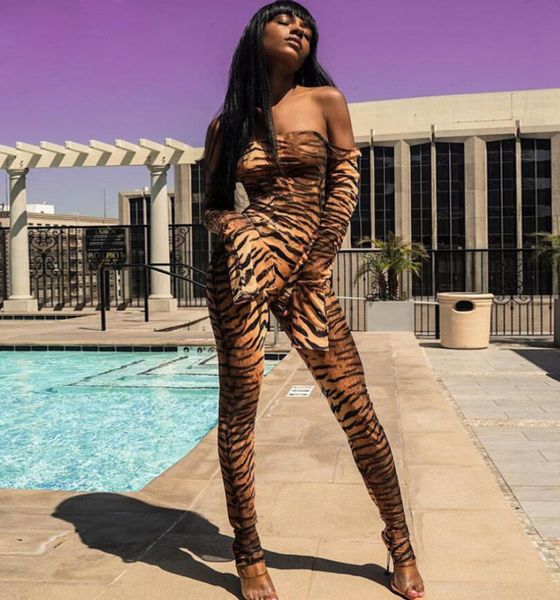 women's jumpsuits & rompers womens long sleeve off shoulder leopard tiger printed leotard jumpsuit bodysuit romper autumn women playsui, Black;white
women's jumpsuits & rompers womens long sleeve off shoulder leopard tiger printed leotard jumpsuit bodysuit romper autumn women playsui, Black;white
