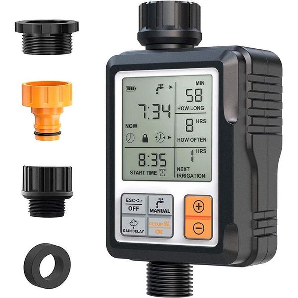 watering equipments automatic timing device lazy intelligent sprinkler irrigation control timer
watering equipments automatic timing device lazy intelligent sprinkler irrigation control timer