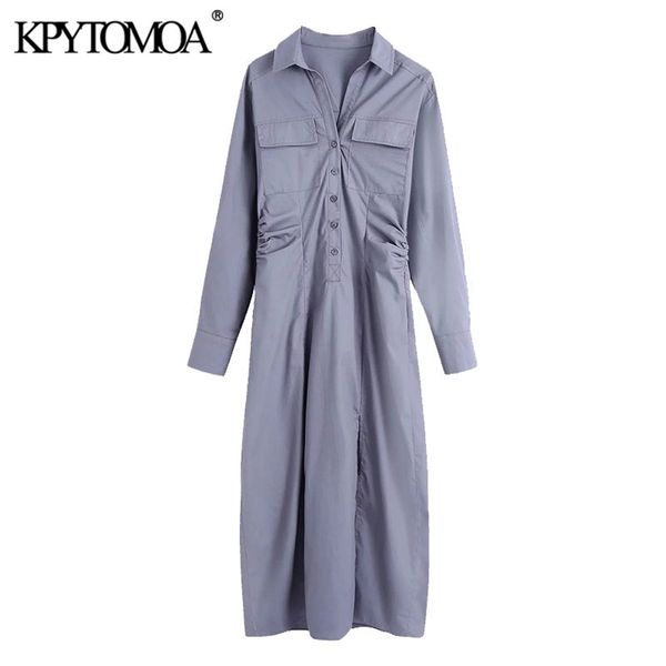 women chic fashion with pockets pleated midi shirt dress vintage long sleeve button-up female dresses mujer 210421, Black;gray
women chic fashion with pockets pleated midi shirt dress vintage long sleeve button-up female dresses mujer 210421, Black;gray