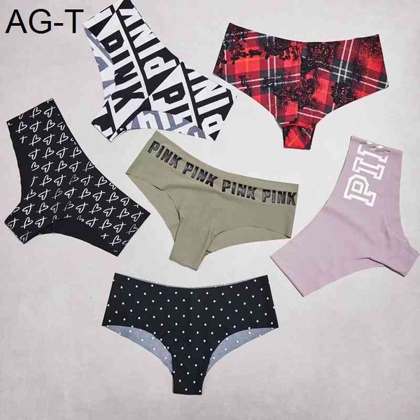 women seamless panties fashion pink letters print low-riset shorts briefs t-back fitness intimates soft underwear, Black;pink
women seamless panties fashion pink letters print low-riset shorts briefs t-back fitness intimates soft underwear, Black;pink