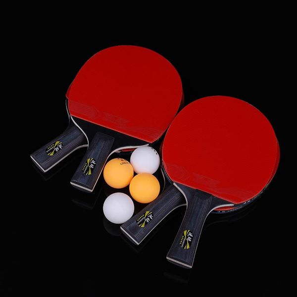 table tennis raquets 2 pieces / lots five-star bat racket double in long handle pong paddle set with bag +4 ball & 1 net
table tennis raquets 2 pieces / lots five-star bat racket double in long handle pong paddle set with bag +4 ball & 1 net
