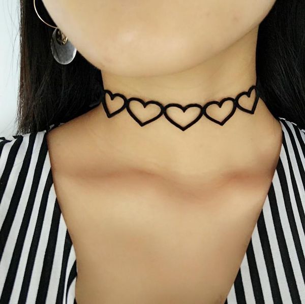 chokers classic love fashion charm cute personality simple necklace, Golden;silver
chokers classic love fashion charm cute personality simple necklace, Golden;silver