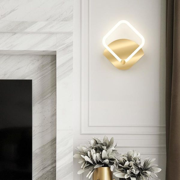 wall lamp modern simple led creative gold bedroom bedside corridor aisle home living room background decor light
wall lamp modern simple led creative gold bedroom bedside corridor aisle home living room background decor light