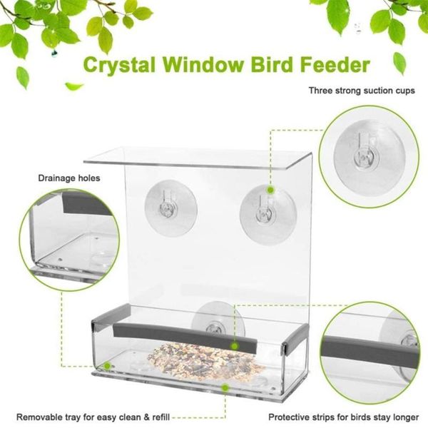 bird cages 1 *glass window hanging feeder clear viewing suction cup transparent bowls pet supplies dispenser
bird cages 1 *glass window hanging feeder clear viewing suction cup transparent bowls pet supplies dispenser