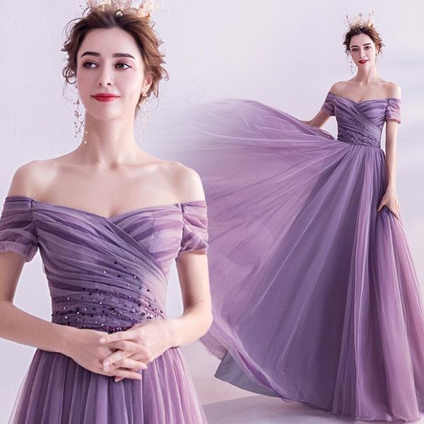 party dresses off shoulder purple long lady girl women princess bridesmaid banquet prom performance dance ball dress gown ship, White;black
party dresses off shoulder purple long lady girl women princess bridesmaid banquet prom performance dance ball dress gown ship, White;black