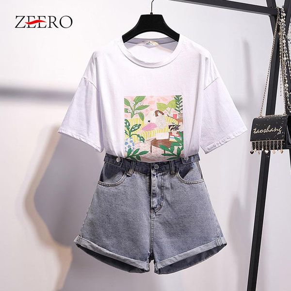 two piece dress summer 2021 female casual white appliques t-shirt + pockets denim shorts pants set and women outfits
two piece dress summer 2021 female casual white appliques t-shirt + pockets denim shorts pants set and women outfits