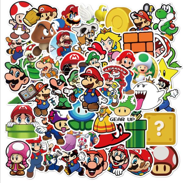 50 pcs super game graffiti waterproof skateboard travel suitcase phone lapluggage stickers cute kids girl toys
50 pcs super game graffiti waterproof skateboard travel suitcase phone lapluggage stickers cute kids girl toys