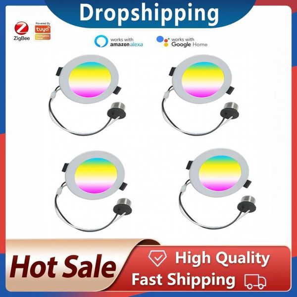 smart home control zigbee led downlight tuya app round spotlight dimming ceiling indoor lights 6w/9w rgb warm cold light
smart home control zigbee led downlight tuya app round spotlight dimming ceiling indoor lights 6w/9w rgb warm cold light
