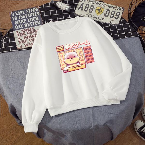 women's hoodies & sweatshirts shiba inu dog print hoodie harajuku funny pullover women ullzang cute korean style autumn kawaii sweatshi, Black
women's hoodies & sweatshirts shiba inu dog print hoodie harajuku funny pullover women ullzang cute korean style autumn kawaii sweatshi, Black