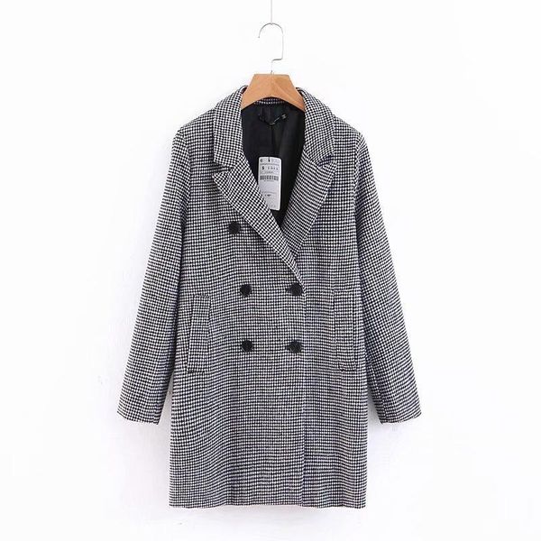 women's jackets woah 2021 wednesday 8-65-8268 european and american fashion style double-breasted coat, Black;brown
women's jackets woah 2021 wednesday 8-65-8268 european and american fashion style double-breasted coat, Black;brown