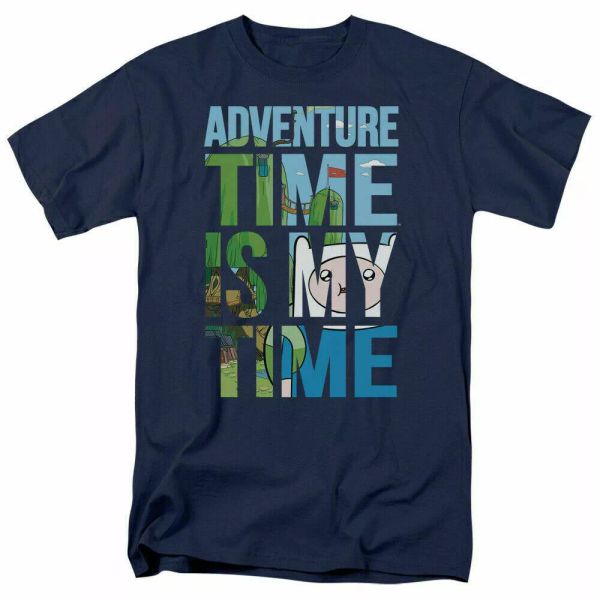 adventure time is my time t shirt mens licensed cartoon merchandise navy, White;black
adventure time is my time t shirt mens licensed cartoon merchandise navy, White;black