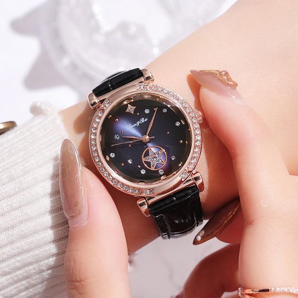 wristwatches 2021 watch diamond-studded exquisite small dial ladies waterproof, Slivery;brown
wristwatches 2021 watch diamond-studded exquisite small dial ladies waterproof, Slivery;brown