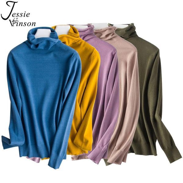 women's sweaters jessie vinson long sleeve turtleneck solid pullover knitted sweater women spring autumn jumper basic knitwear female t, White;black
women's sweaters jessie vinson long sleeve turtleneck solid pullover knitted sweater women spring autumn jumper basic knitwear female t, White;black