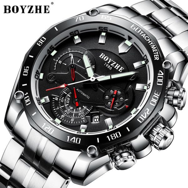 automatic mechanical watch men auto date calendar stainless steel band brand classic business relogio masculino wl014 wristwatches, Slivery;brown
automatic mechanical watch men auto date calendar stainless steel band brand classic business relogio masculino wl014 wristwatches, Slivery;brown
