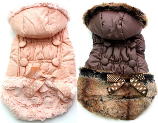 dog apparel pet warm coat jacket cat puppy hoody winter clothes bow&buttons disign 7 sizes 2 colours
dog apparel pet warm coat jacket cat puppy hoody winter clothes bow&buttons disign 7 sizes 2 colours