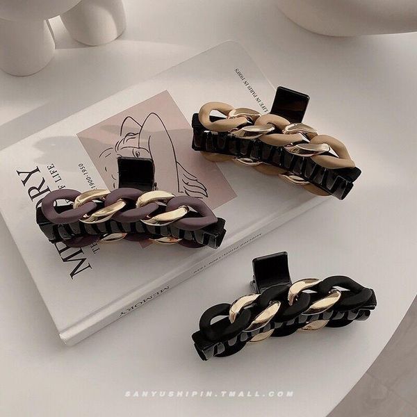 hair accessories 2021 est hairpin acrylic geomitric claw clips metal chain ornament crab for ponytail hairgrips headwear
hair accessories 2021 est hairpin acrylic geomitric claw clips metal chain ornament crab for ponytail hairgrips headwear