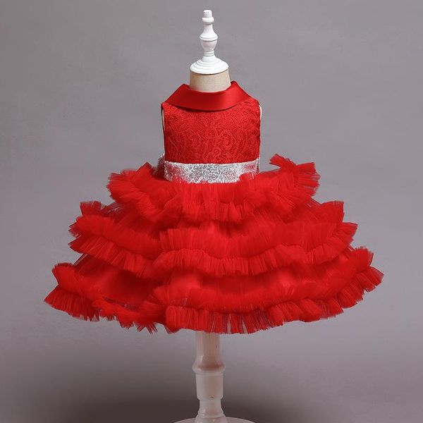 girl's dresses 2022 elegant sleeveless baby girl 1st birthday party princess dress for girls wedding kids banquet performance, Red;yellow
girl's dresses 2022 elegant sleeveless baby girl 1st birthday party princess dress for girls wedding kids banquet performance, Red;yellow