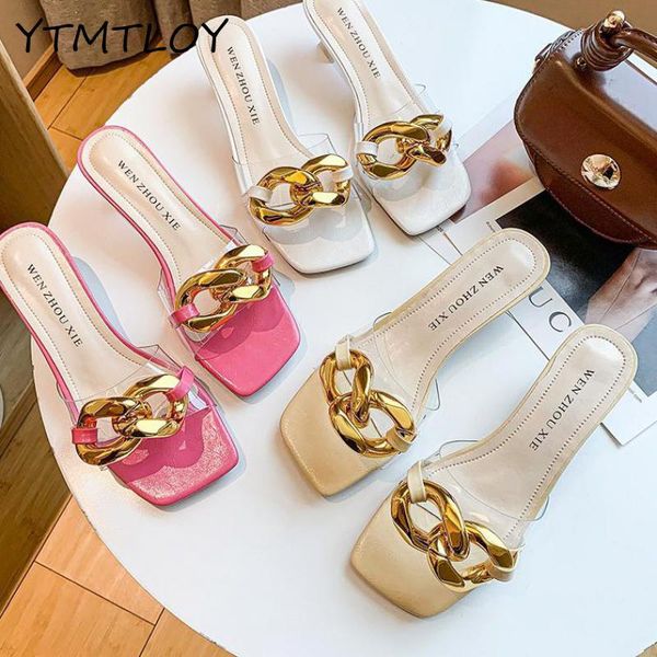 slippers summer women's high heel sandal metal decoration fashion comfortable ytmtloy zapatillas casa mujer sapatos femininos, Black
slippers summer women's high heel sandal metal decoration fashion comfortable ytmtloy zapatillas casa mujer sapatos femininos, Black
