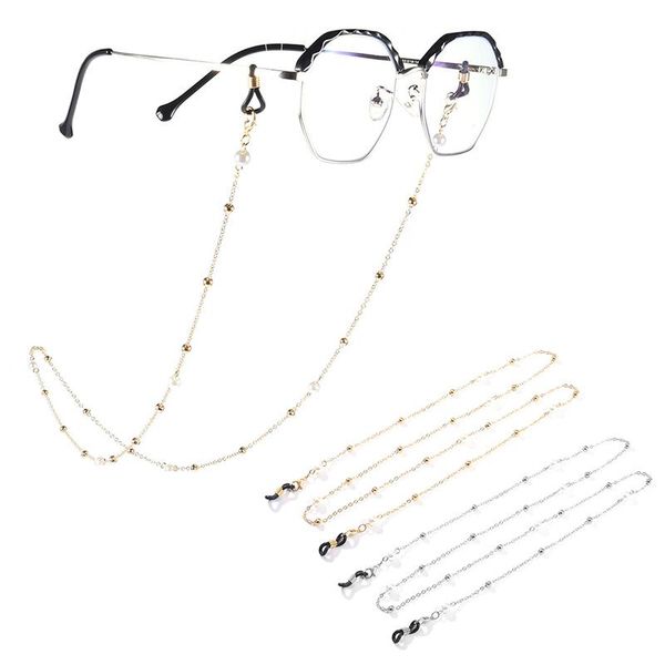 chains pearl mask lanyard hanging rope face holder traceless ear anti lost for adults, Silver
chains pearl mask lanyard hanging rope face holder traceless ear anti lost for adults, Silver