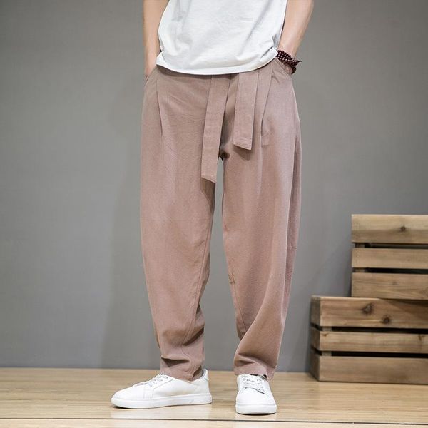 men's pants autumn cotton wide leg japanese street style jogger loose large leisure sports hip hop brand wear181, Black
men's pants autumn cotton wide leg japanese street style jogger loose large leisure sports hip hop brand wear181, Black