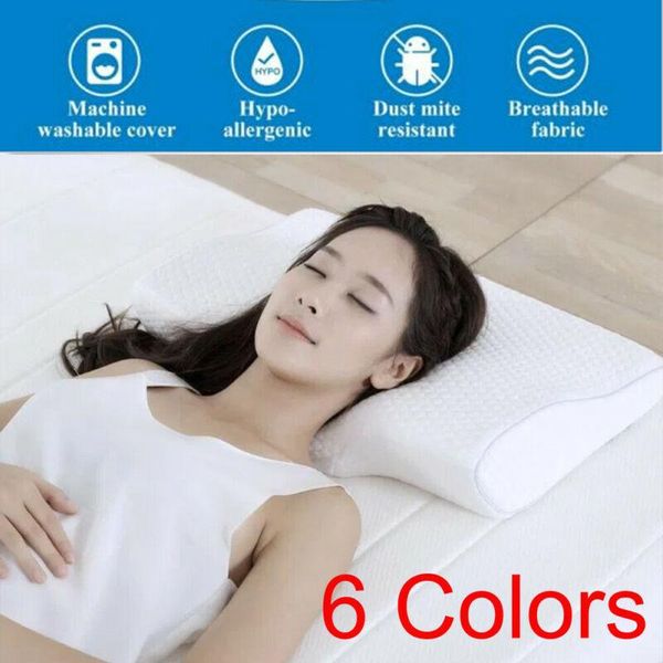 pillow memory foam orthopedic neck fiber slow rebound soft massager cervical health care
pillow memory foam orthopedic neck fiber slow rebound soft massager cervical health care
