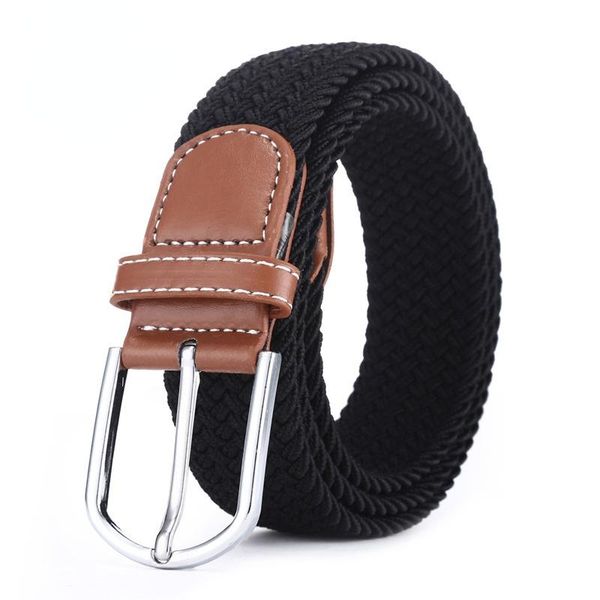 belts stretch no hole knitted belt man fashion pin buckle alloy male jeans sport outdoor waistband brand design 2021, Black;brown
belts stretch no hole knitted belt man fashion pin buckle alloy male jeans sport outdoor waistband brand design 2021, Black;brown