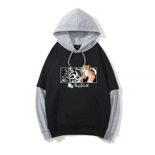men's hoodies & sweatshirts anime tokyo revengers pullover loose spring and autumn unisex, Black
men's hoodies & sweatshirts anime tokyo revengers pullover loose spring and autumn unisex, Black