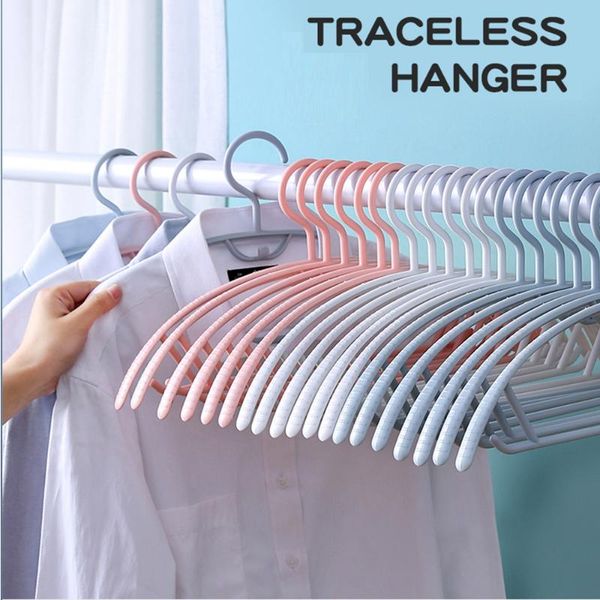 hangers & racks 5/10pcs non-slip non-marking closet organizer clothing rack household plastic for clothes home accessories
hangers & racks 5/10pcs non-slip non-marking closet organizer clothing rack household plastic for clothes home accessories