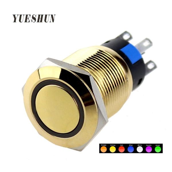 smart home control yueshun 19mm gold plated brass illuminated push button switches waterproof metal led momentary latching
smart home control yueshun 19mm gold plated brass illuminated push button switches waterproof metal led momentary latching