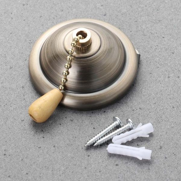 smart home control wire pulling switch for lamp ceiling light indoor fan chain set(wood-copper style)
smart home control wire pulling switch for lamp ceiling light indoor fan chain set(wood-copper style)