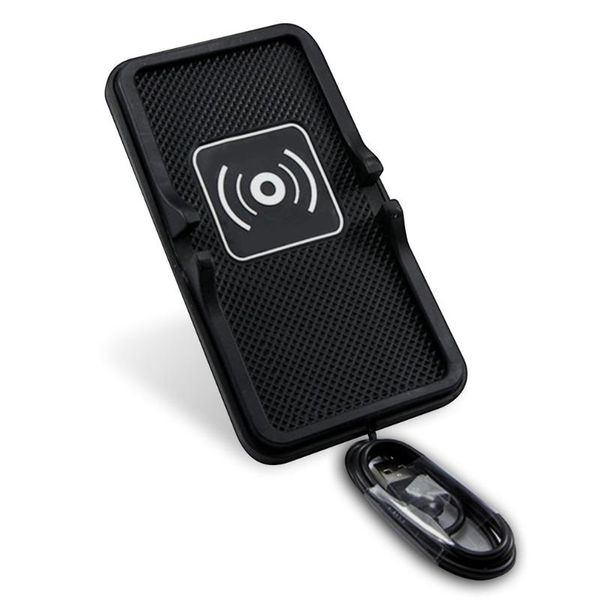 qi car wireless charger charging pad dock for qi-enabled devices anti-slip silicone mat mobile phone holder stand cell mounts & holders
qi car wireless charger charging pad dock for qi-enabled devices anti-slip silicone mat mobile phone holder stand cell mounts & holders