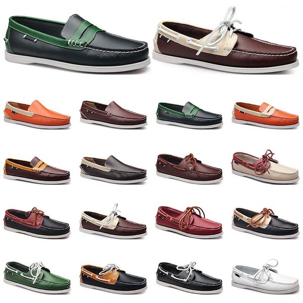 womens sneakers sailing shoe mens casual leather shoes black white red green orange brown outdoor trainers size 38-45 fourty four
womens sneakers sailing shoe mens casual leather shoes black white red green orange brown outdoor trainers size 38-45 fourty four