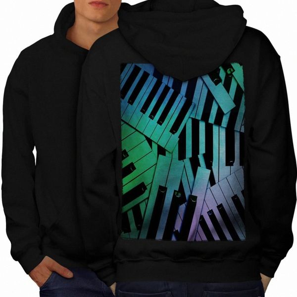 wellcoda piano song keyboard mens hoodie, piano printed on the jumpers back h7ky#, Black
wellcoda piano song keyboard mens hoodie, piano printed on the jumpers back h7ky#, Black