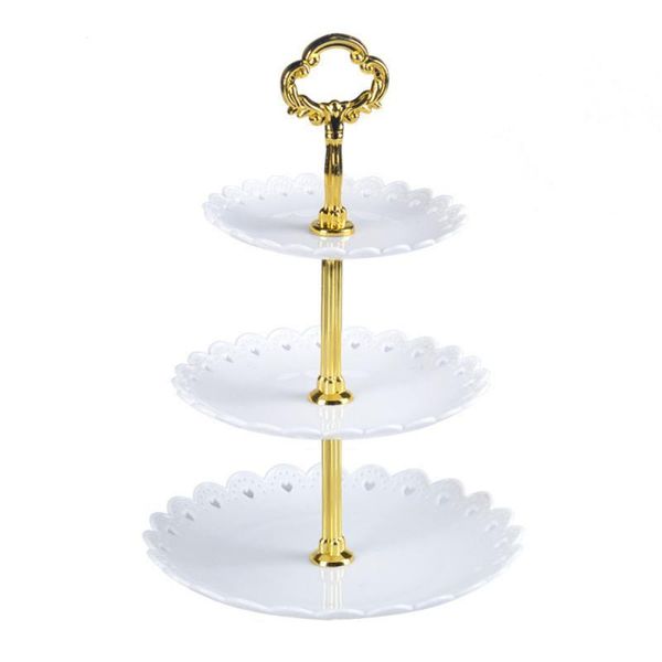 other bakeware 3 tier cake stand afternoon tea wedding plates party tableware plastic tray display rack decorating tools
other bakeware 3 tier cake stand afternoon tea wedding plates party tableware plastic tray display rack decorating tools