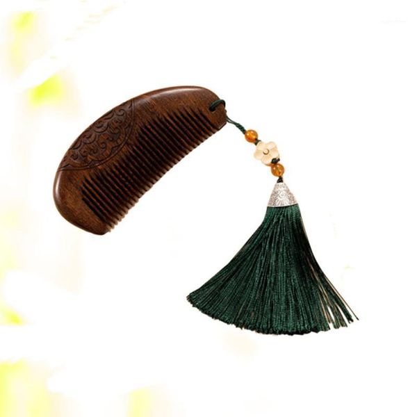 anti-static hair comb sandalwood exquisite plum blossom carving tassel for (green)1, Silver
anti-static hair comb sandalwood exquisite plum blossom carving tassel for (green)1, Silver