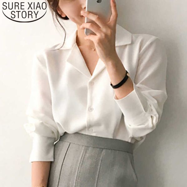 white chiffon shirt women ol long sleeve solid women blouse and cardigan ladies' clothes blusas mujer de moda 8876 50 210527
white chiffon shirt women ol long sleeve solid women blouse and cardigan ladies' clothes blusas mujer de moda 8876 50 210527