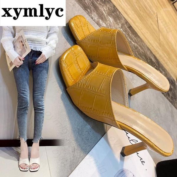women square open toe thin high heels slides fashion pumps party slip on gladiator style slippers mules shoes 35-451, Black
women square open toe thin high heels slides fashion pumps party slip on gladiator style slippers mules shoes 35-451, Black