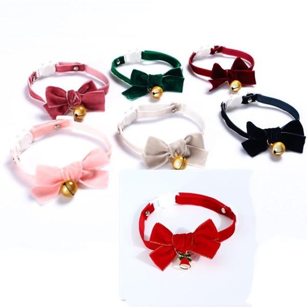 cat collars & leads festival accessories christmas bow tie velvet dog necklace collar bell pendant
cat collars & leads festival accessories christmas bow tie velvet dog necklace collar bell pendant