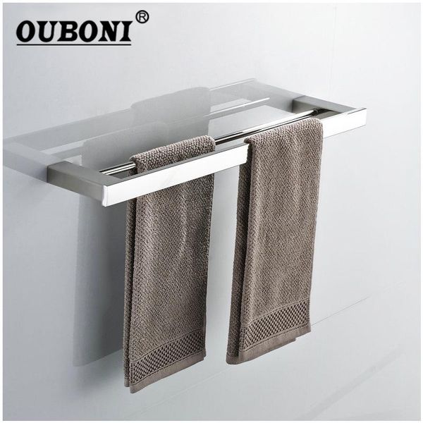 nickel brushed bathroom wall mounted towel rail holder storage rack shelf bar hanger double hanging rod racks
nickel brushed bathroom wall mounted towel rail holder storage rack shelf bar hanger double hanging rod racks