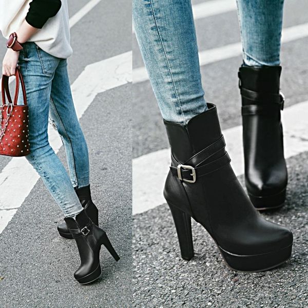 size 33 to 43 beige cross strap buckle ankle booties winter women designer knight boots black pink white
size 33 to 43 beige cross strap buckle ankle booties winter women designer knight boots black pink white