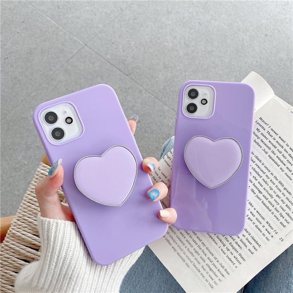 cell phone pouches purple love heart stand holder case for 12 pro 11 max xr xs 8 plus candy color back cover
cell phone pouches purple love heart stand holder case for 12 pro 11 max xr xs 8 plus candy color back cover