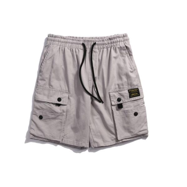 / men's wear tide all-match cargo knee length pants male's straight loose casual shorts with pockets elastic waist 9y2821, White;black
/ men's wear tide all-match cargo knee length pants male's straight loose casual shorts with pockets elastic waist 9y2821, White;black