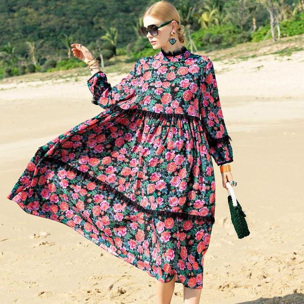 casual dresses zuoman vintage red floral 4xl plus size maxi spring autumn mulberry silk beach dress women elegant bodycon party vestido, Black;gray
casual dresses zuoman vintage red floral 4xl plus size maxi spring autumn mulberry silk beach dress women elegant bodycon party vestido, Black;gray